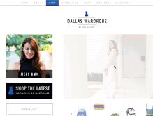 Tablet Screenshot of dallaswardrobe.com